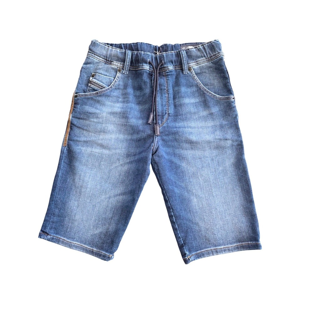 Diesel D-Krooshort-NE JoggJeans Mens 28 Medium Wash Denim Shorts Designer Luxury